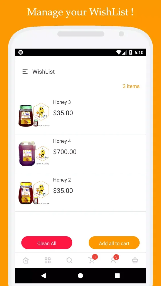 Honey oTc應用截圖