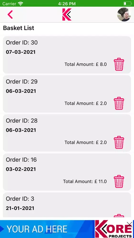 KoreOneStep - Grocery App Screenshots