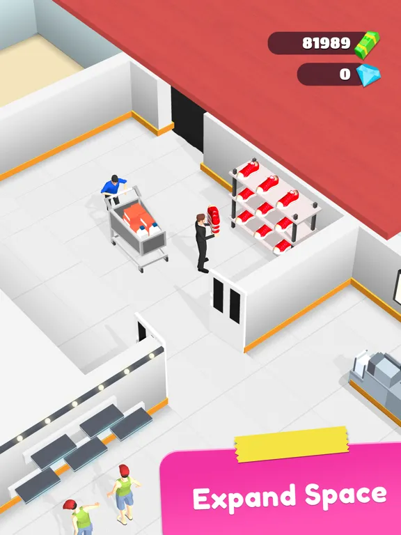 My Shopping Rush: Manage Mall iPad  Ekran Görüntüleri