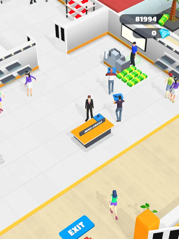 My Shopping Rush: Manage Mall iPad  Ekran Görüntüleri