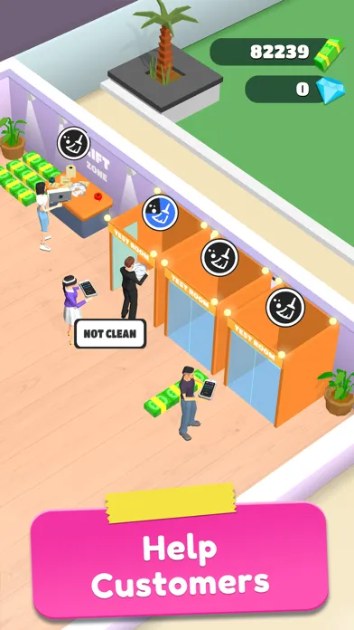 My Shopping Rush: Manage Mall Ekran Görüntüleri