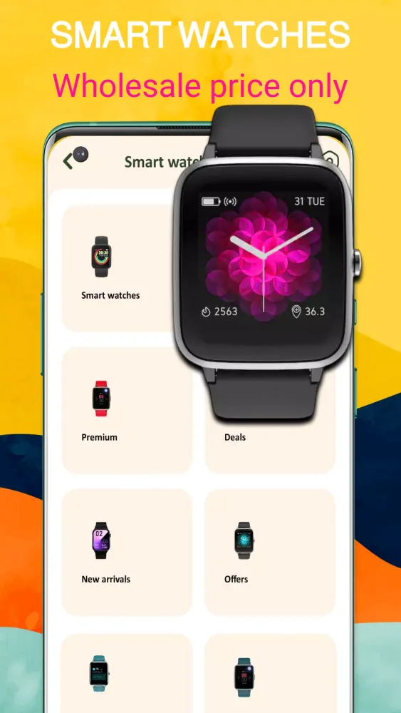 Screenshot di Smart Watches Online Shopping