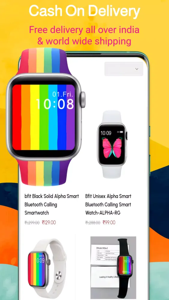 Screenshot di Smart Watches Online Shopping