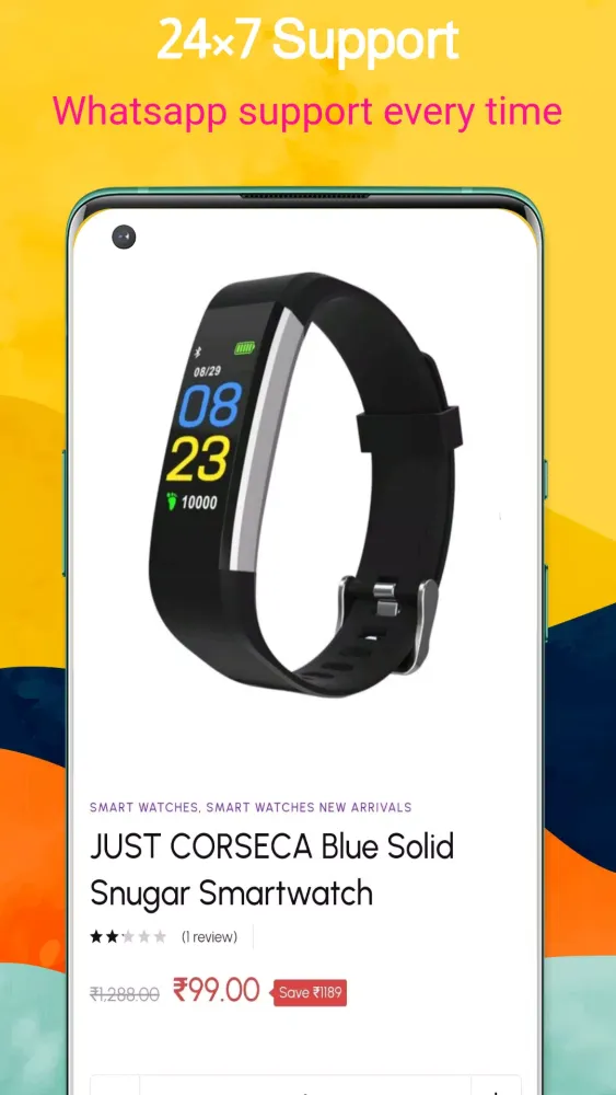 Screenshot di Smart Watches Online Shopping