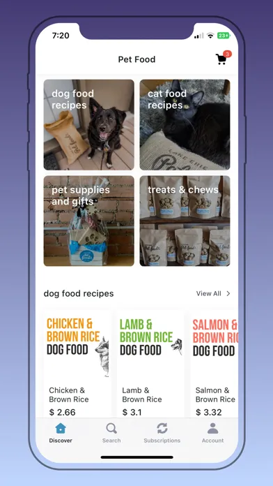 Lake Erie Pet Food سکرین شاٹس