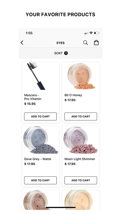 Screenshot di Melissa Ann Cosmetics
