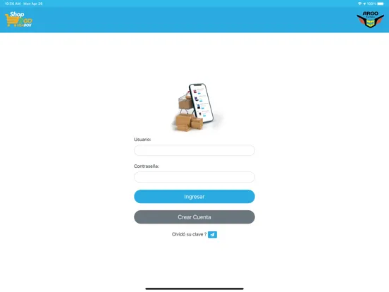 Capturas de tela do Shop2GO USABOX iPad 