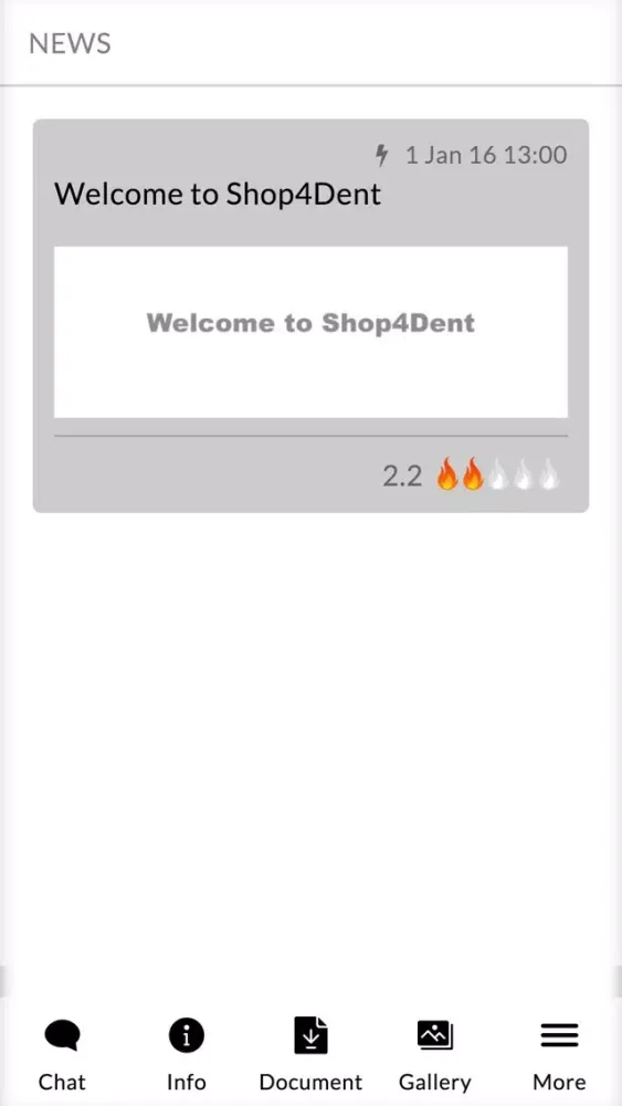 Capturas de tela do Shop4Dent