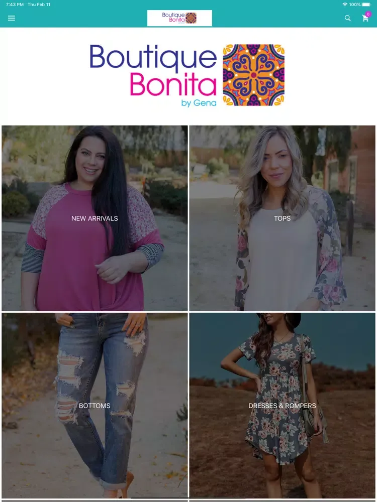 Boutique Bonita by Gena iPad  Ekran Görüntüleri