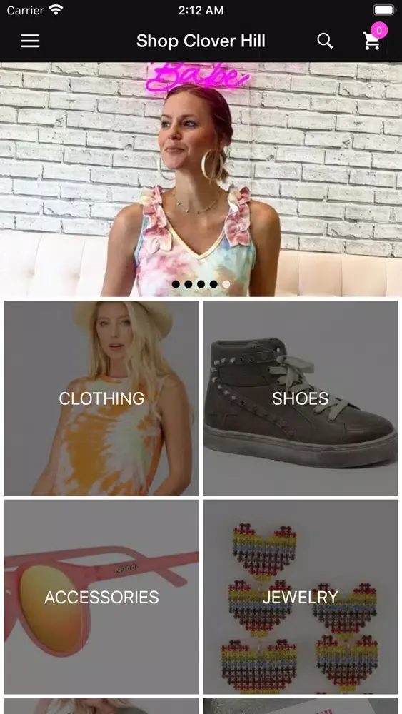 Capturas de pantalla de Shop Clover Hill