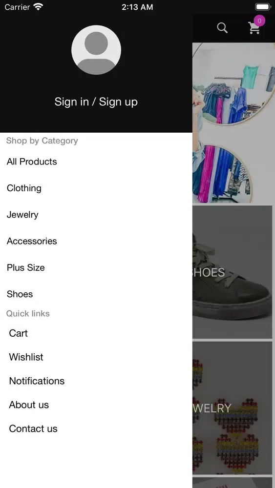 Capturas de pantalla de Shop Clover Hill