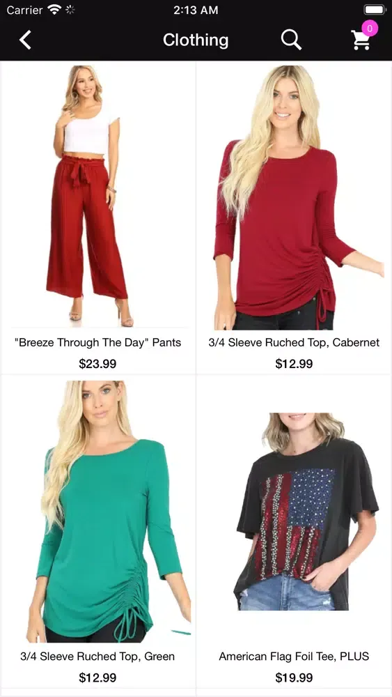 Capturas de pantalla de Shop Clover Hill