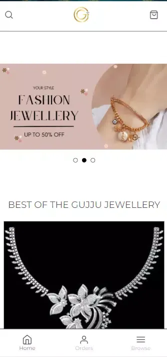Captures d'écran de Gujju Jewellers