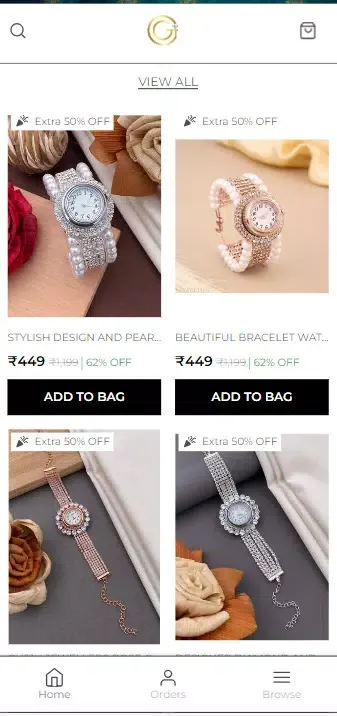 Captures d'écran de Gujju Jewellers
