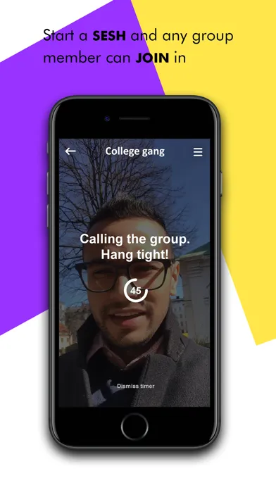 Capturas de pantalla de Sesh: Group Video Hangouts App
