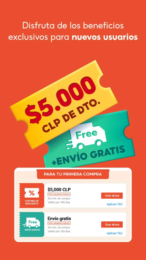 Capturas de pantalla de Shopee