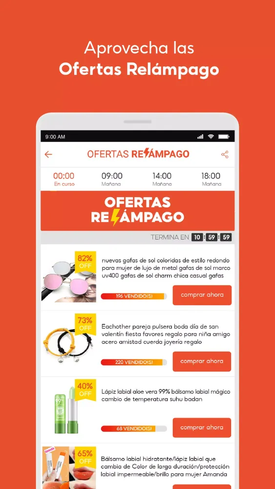 Capturas de pantalla de Shopee