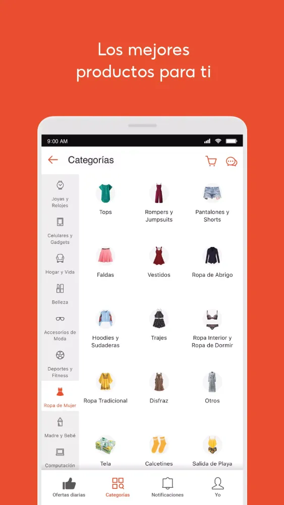 Capturas de pantalla de Shopee