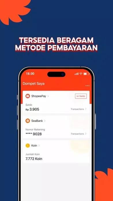 Скриншоты Mitra Shopee: Kirim Uang, PPOB