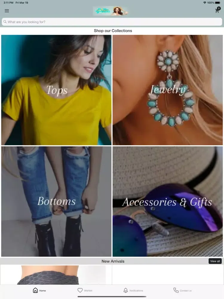 Capturas de pantalla de Faith and Grace Gift Boutique iPad 