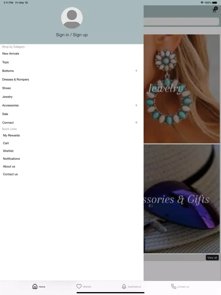Capturas de pantalla de Faith and Grace Gift Boutique iPad 