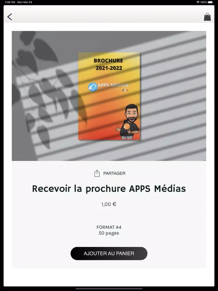 Apps Médias iPad  Screenshots