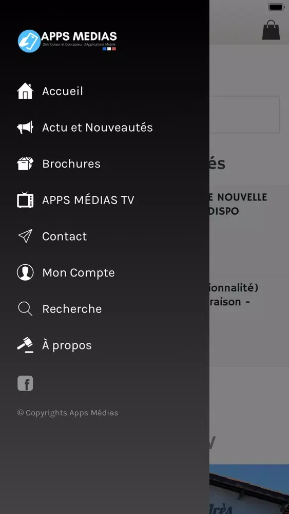 Apps Médias Screenshots