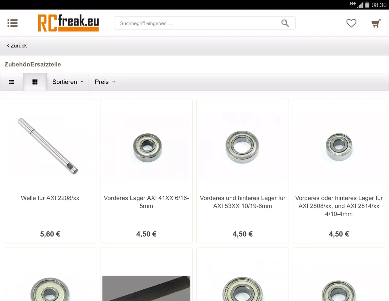 Captures d'écran de RC Freak