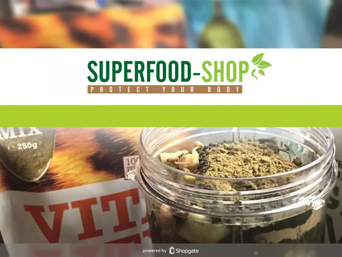 Tangkapan layar Superfood-Shop iPad 