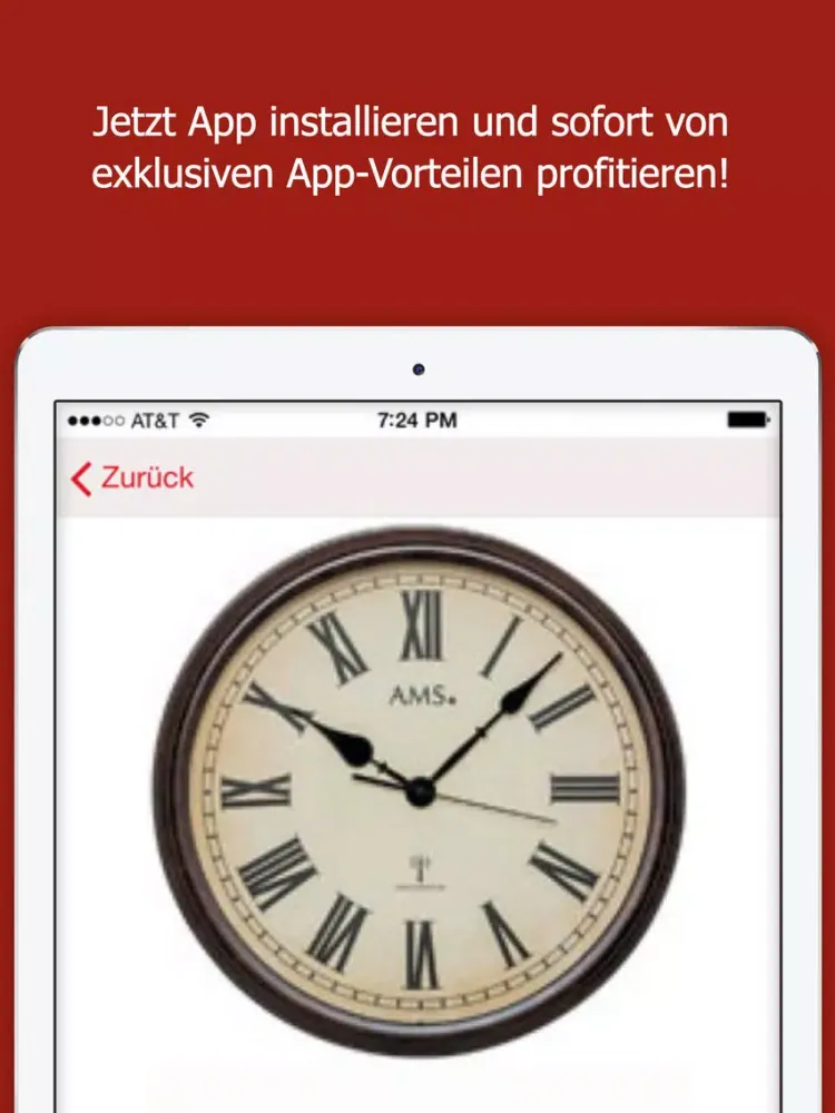 Screenshot di UHREN-SHOP.ch iPad 