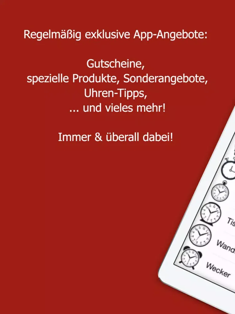 Screenshot di UHREN-SHOP.ch iPad 