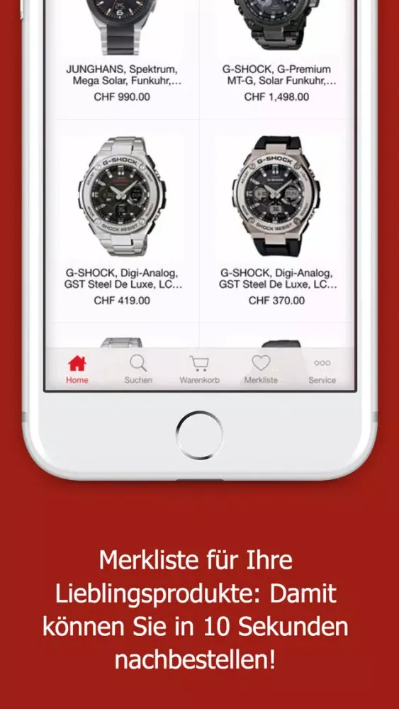 Screenshot di UHREN-SHOP.ch