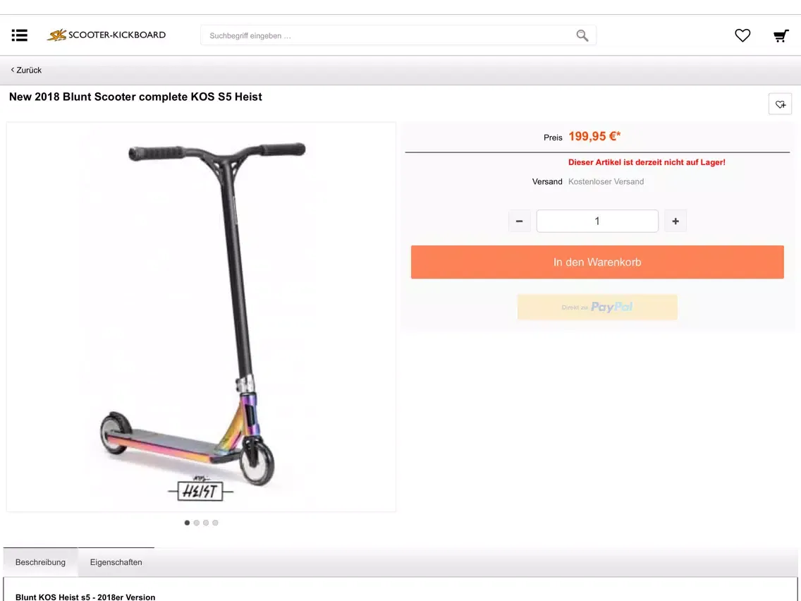 Screenshot di scooter-kickboard iPad 