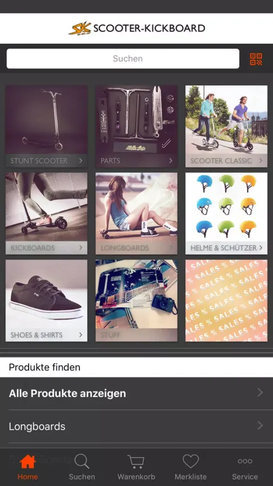 Screenshot di scooter-kickboard