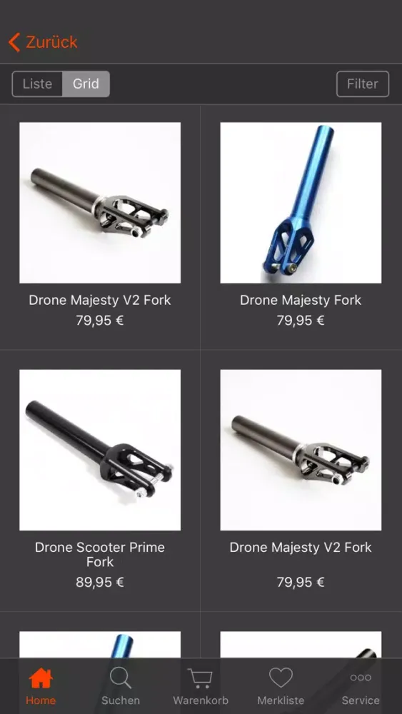 Screenshot di scooter-kickboard