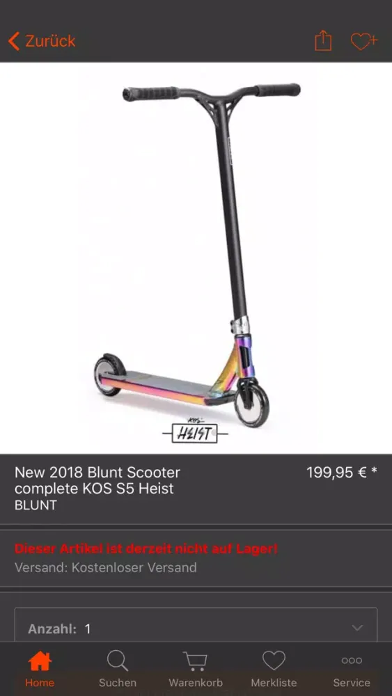 Screenshot di scooter-kickboard