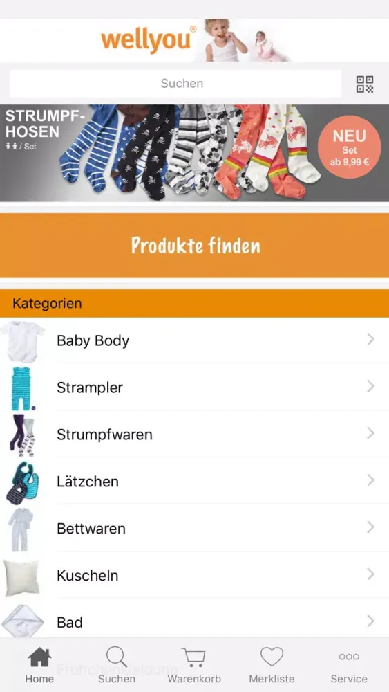 Скриншоты wellyou-shop.de