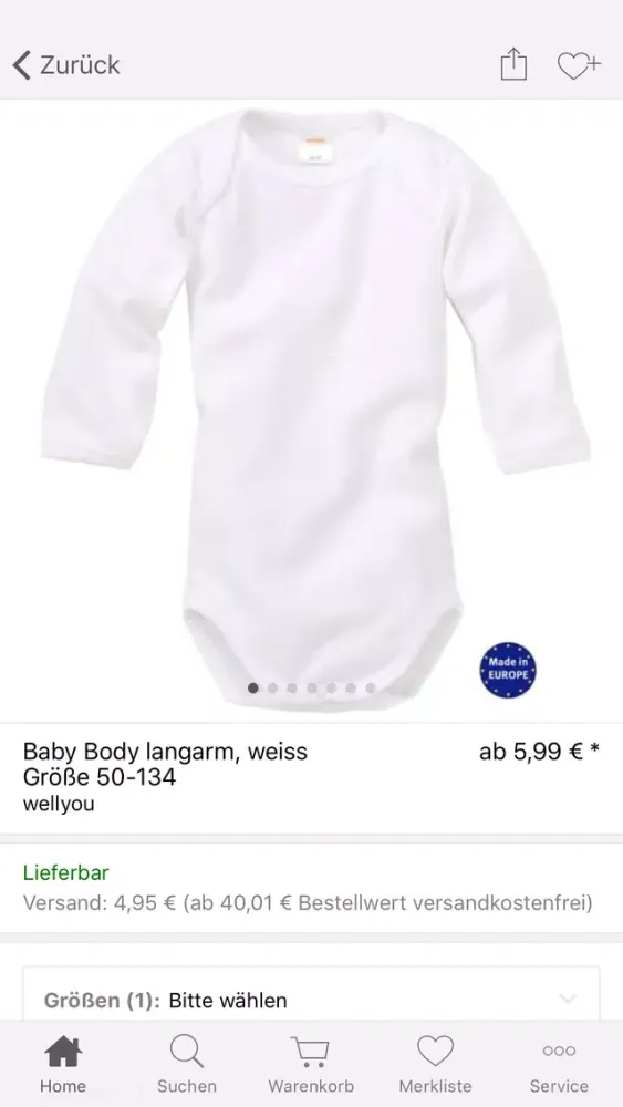 Скриншоты wellyou-shop.de