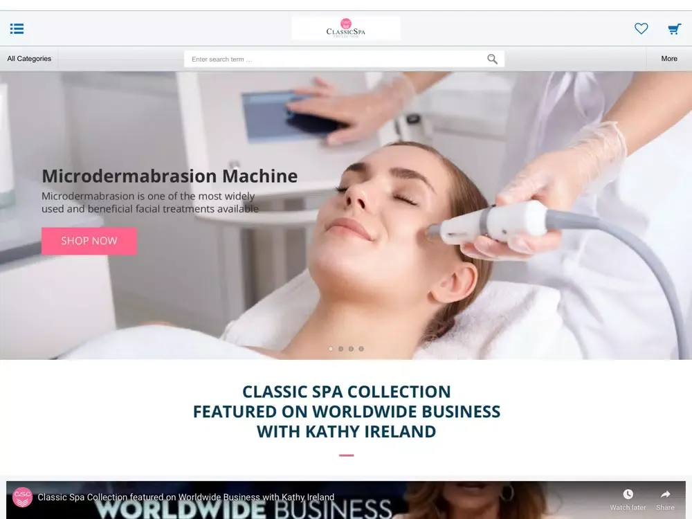 Classic Spa Collection iPad 应用截图