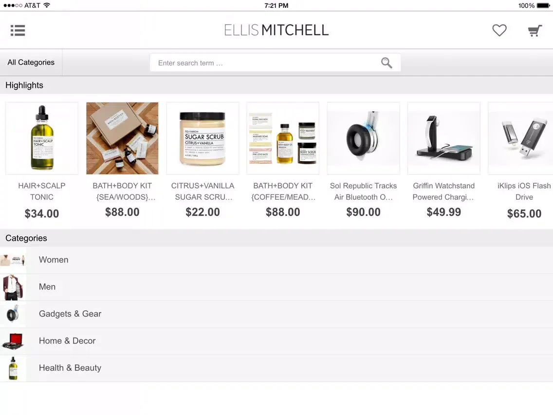 Ellis & Mitchell iPad 应用截图