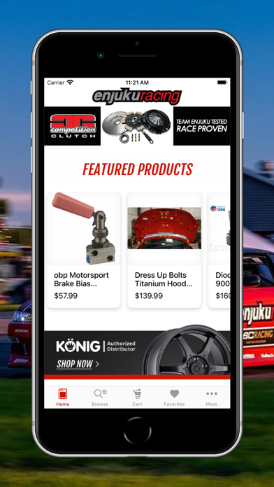 Capturas de tela do Enjuku Racing Parts, LLC
