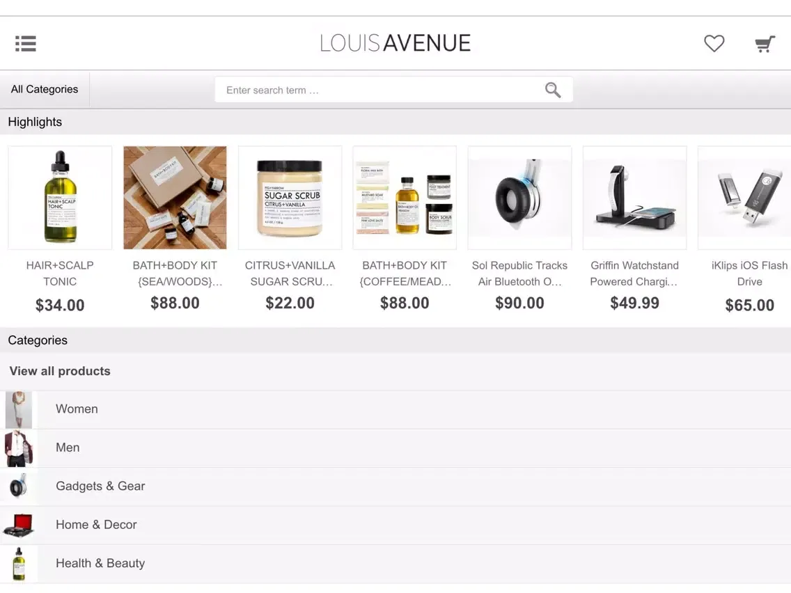 Louis Avenue iPad  স্ক্রিনশট