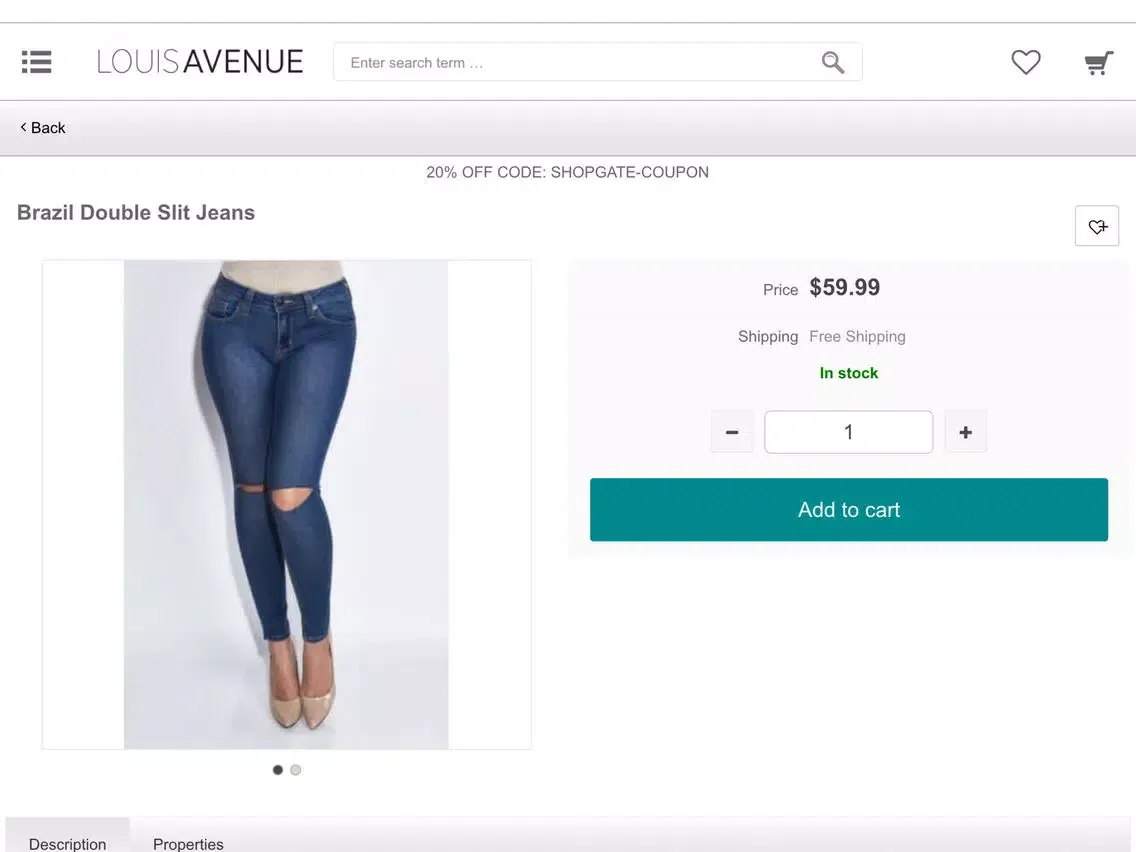 Louis Avenue iPad  স্ক্রিনশট