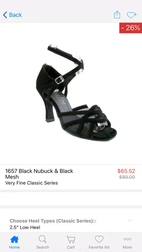 Capturas de pantalla de Dance Shoes Store