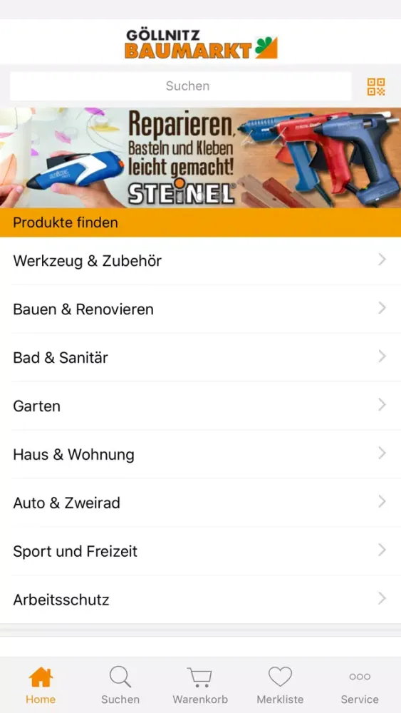 Скриншоты Baumarkt Göllnitz Online-Shop