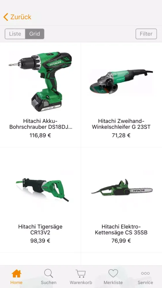 Скриншоты Baumarkt Göllnitz Online-Shop