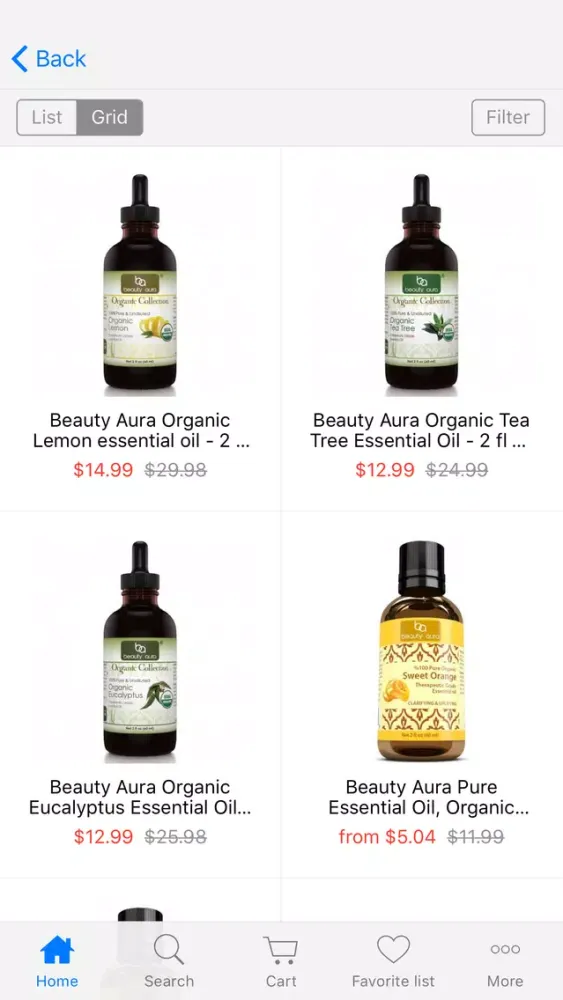 Captures d'écran de Beauty Aura