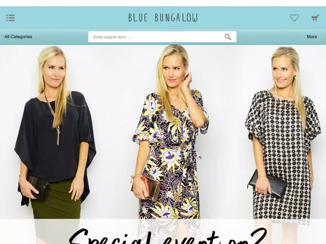 تصاویر Blue Bungalow iPad 