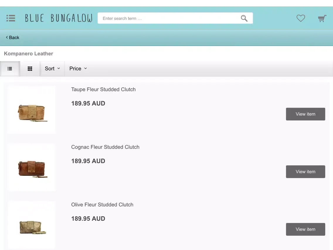 تصاویر Blue Bungalow iPad 