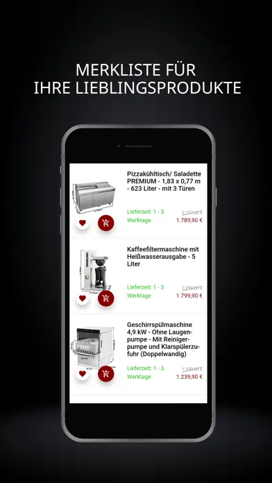 GGM Gastro - Gastronomiebedarf Ekran Görüntüleri